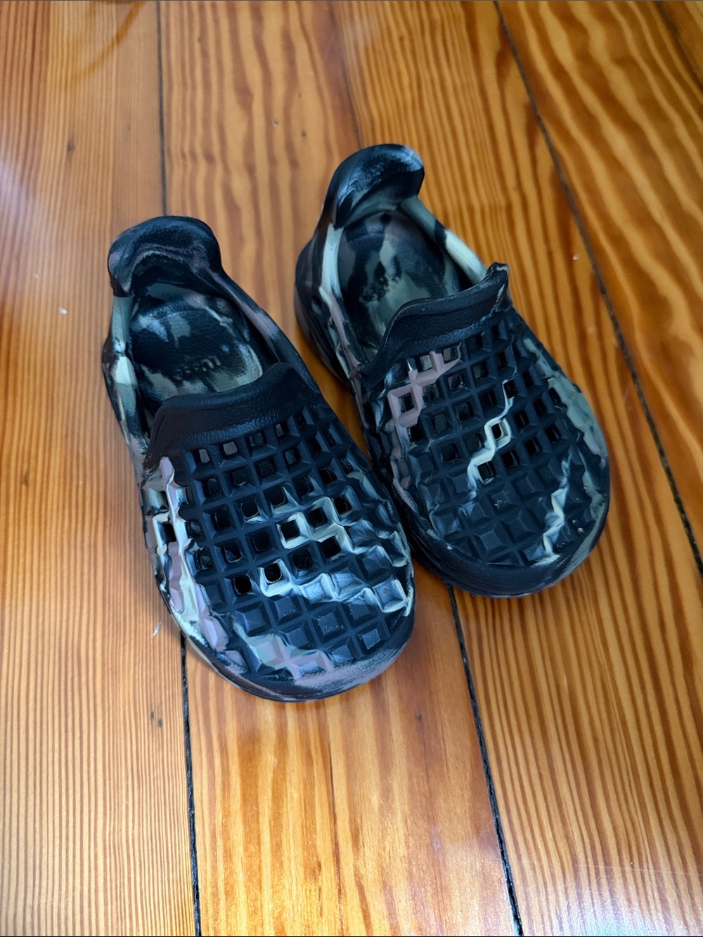 Scenario Kids Slip-On - Woodland Camo size C7